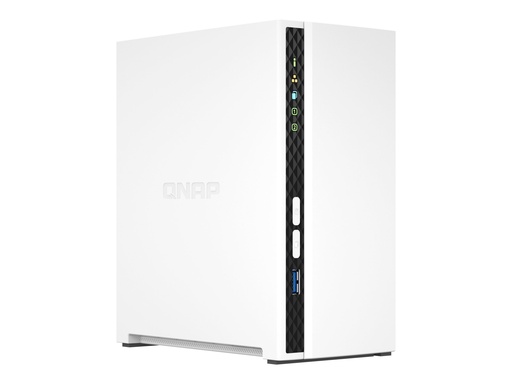 [K/TS-233+2XMN10ADA800S] QNAP TS-233 - NAS-Server - 2 Schächte - 16 TB