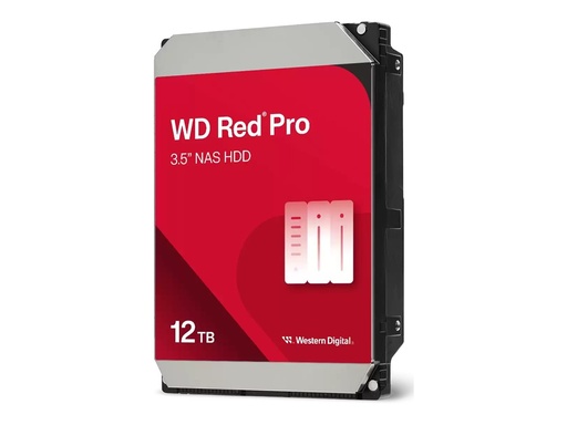 [7211312T-7050000-000-RS] QNAP WD Red Pro WD122KFBX - Festplatte - 12 TB - intern - 3.5" (8.9 cm)