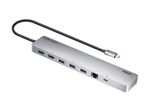 [UH3240-AT] ATEN USB-C Multiport Dock 4K Dual Display UH3240