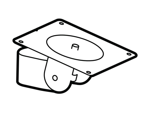 [98-735-290] Ergotron LX Pro - Befestigungskit (Displaydrehpunkt) - für Flachbildschirm - Umbausatz - weiß - Bildschirmgröße: 86.4 cm (34")