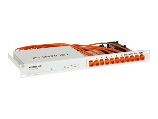 [RM-FR-T10] Rackmount.IT RM-FR-T10 - Rackmontagesatz - RJ-45 X 11 - RAL 9003, Signal White - 1U - 48.3 cm (19")