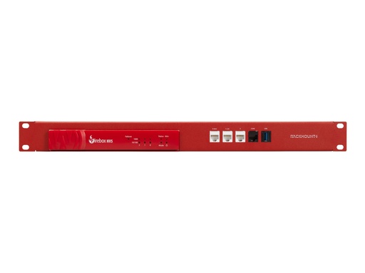 [RM-WG-T8] Rackmount.IT Montagesatz für Netzwerkgeräte - Rack montierbar - WatchGuard Red - 1U - 48.3 cm (19")