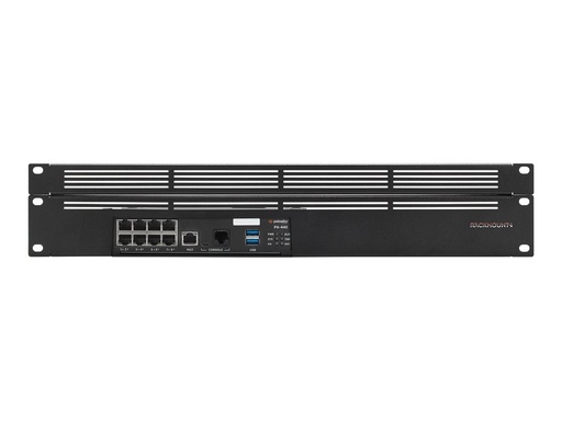[RM-PA-T7] Rackmount.IT RM-PA-T7 - Montagesatz für Netzwerkgeräte - Rack montierbar - Signalschwarz RAL9004 - 1.3U - 48.3 cm (19")