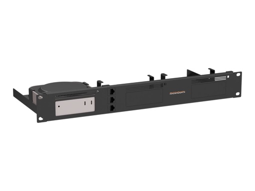 [RM-AP-T3] Rackmount.IT RM-AP-T3 - Rackmontagesatz - Signalschwarz - 1U - 48.3 cm (19")