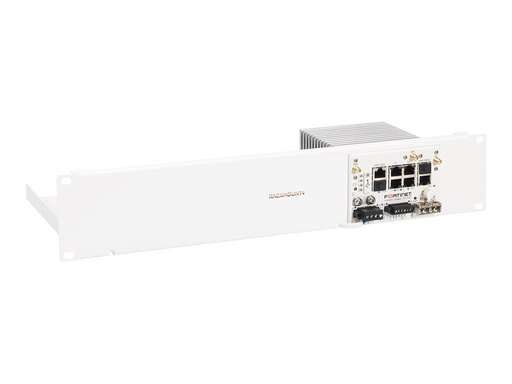 [RM-FR-T24] Rackmount.IT RM-FR-T24 - Montagesatz für Netzwerkgeräte - Rack montierbar - Signal White - 2U - 48.3 cm (19")