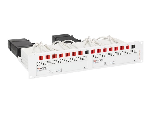 [RM-FR-T22] Rackmount.IT RM-FR-T22 - Montagesatz für Netzwerkgeräte - Rack montierbar - Signal White - 2U - 48.3 cm (19")