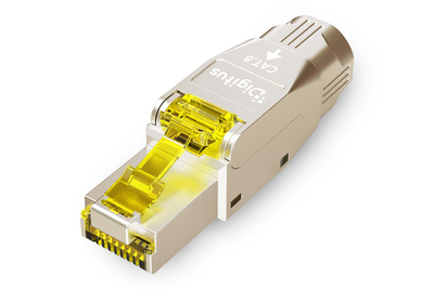 [DN-93838] DIGITUS CAT 8.1 Feldstecker, geschirmt, werkzeugfreier Montageanschluss