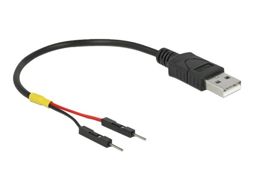 [85400] Delock USB- / Stromkabel - USB (M) zu 2-poliger USB-Header (M)