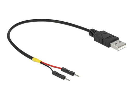 [85401] Delock USB- / Stromkabel - USB (M) zu 2-poliger USB-Header (M)