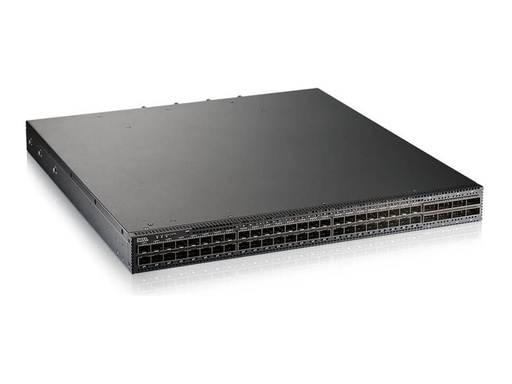 [CX4800-56F-EU0101F] ZyXEL CX4800-56F - Switch - Faseraggregation - L3 - managed - 48 x 10/25 Gigabit SFP28 + 8 x 100 Gigabit QSFP28 - an Rack montierbar, Desktop - PoE (323 W)