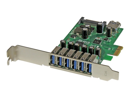 [PEXUSB3S7] StarTech.com 7 Port PCI Express USB 3.0 Karte - PCIe USB 3.0 (Super Speed)