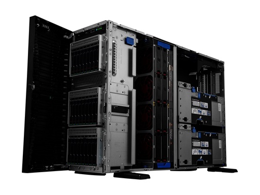 [P81779-425] HPE ProLiant ML350 Gen11 - Server - Tower - 4U - zweiweg - 1 x Xeon Gold 5515+ / 3.2 GHz - RAM 64 GB - SATA/SAS/NVMe - Hot-Swap 6.4 cm (2.5")