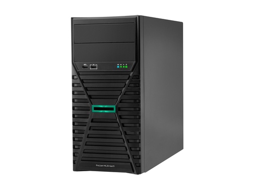 [P81773-425] HPE ProLiant ML30 Gen11 - Server - Tower - 4U - 1-Weg - 1 x Xeon E-2436 / 2.9 GHz - RAM 32 GB - SATA/SAS/NVMe - Hot-Swap 6.4 cm (2.5")