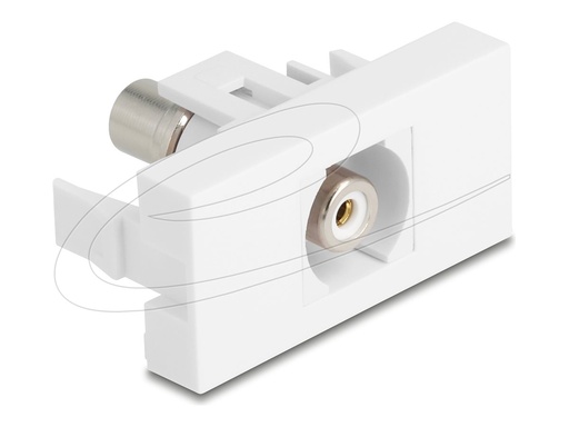 [90858] Delock Easy 45 - Einrastmodul - RCA - einfach