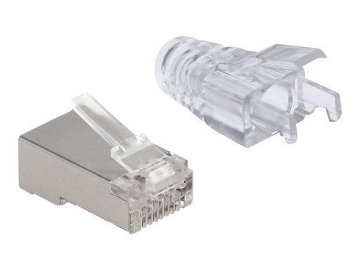 [66905] Delock Netzwerkanschluss - RJ-45 (M) Frontöffnung - FTP - CAT 6 (Packung mit 50)