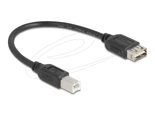[81528] Delock USB-Kabel - USB Typ B (M) zu USB (W)