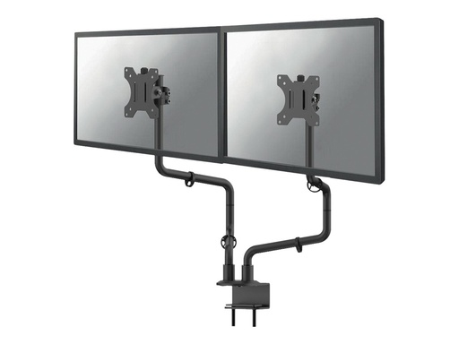 [FPMA-D010DBLACK] Neomounts FPMA-D010D - Befestigungskit - Voll beweglich - für 2 LCD-Displays - Schwarz - Bildschirmgröße: 25.4-76.2 cm (10"-30")