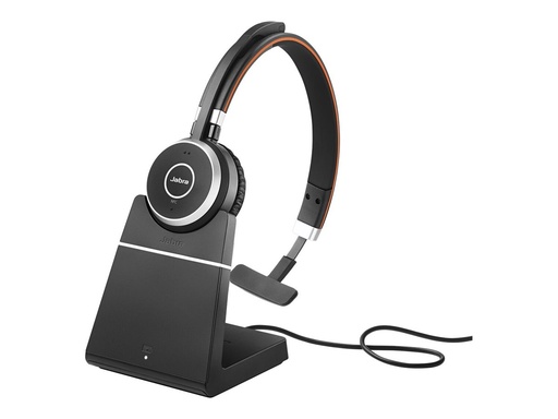 [6593-823-499] Jabra Evolve 65+ UC mono - Headset - On-Ear