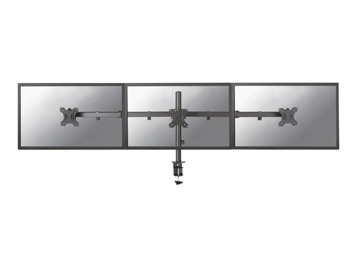 [FPMA-D550D3BLACK] Neomounts FPMA-D550D3 - Befestigungskit - Voll beweglich - für 3 LCD-Anzeigen - Stahl - Schwarz - Bildschirmgröße: 25.4-68.6 cm (10"-27")