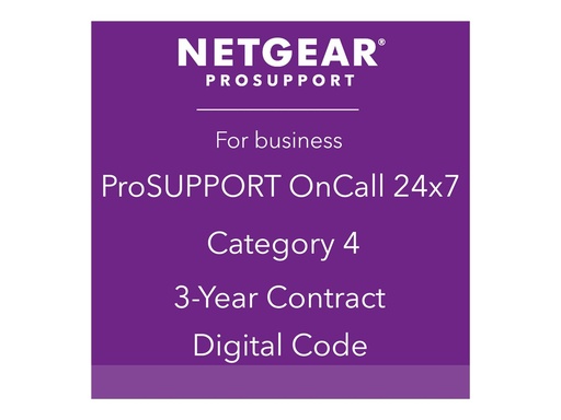 [PMB0334-10000S] Netgear ProSupport OnCall 24x7 Category 4 - Technischer Support