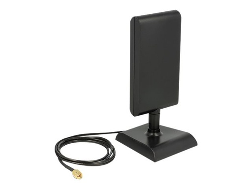 [89590] Delock WLAN RP-SMA - Antenne - Wi-Fi, Bluetooth - 6 dBi (für 2,4 GHz - 2,5 GHz)
