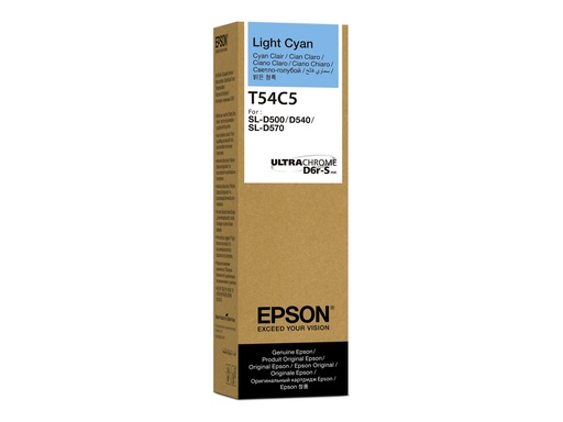 [C13T54C520] Epson T54C - Hell Cyan - original - Box - Nachfülltinte