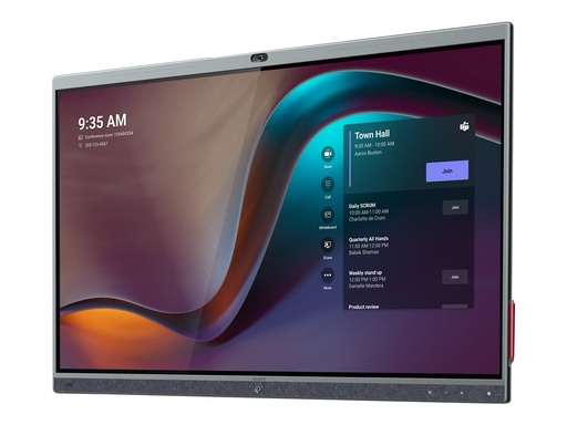 [1203671] Yealink MeetingBoard 86 Pro - 218 cm (86") Diagonalklasse LCD-Display mit LED-Hintergrundbeleuchtung - interaktiv - mit eingebautes interaktives Whiteboard, Touchscreen (Multi-Touch)