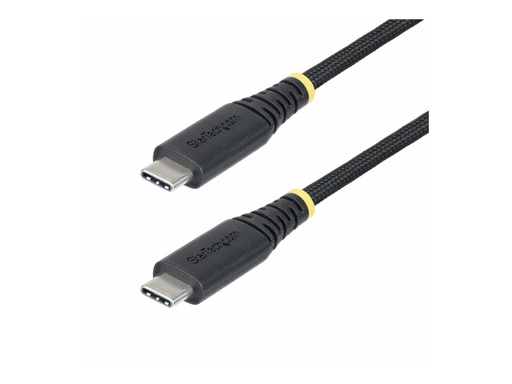 [S2CEPR1M-USB-CABLE] StarTech.com StarTech 1m USB-C Charging Cable, 240W, Silicone Jacket w/Braid - USB-Kabel - USB-C (M)