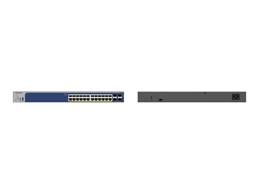 [GS728TXUP-300EUS] Netgear Smart GS728TXUP - V3 - Switch - L3 Lite - Smart - 24 x 10/100/1000 (PoE++)
