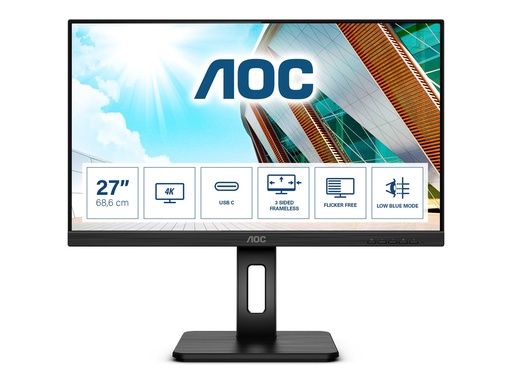 [U27P2CA] AOC U27P2CA - LED-Monitor - 68.6 cm (27") - 3840