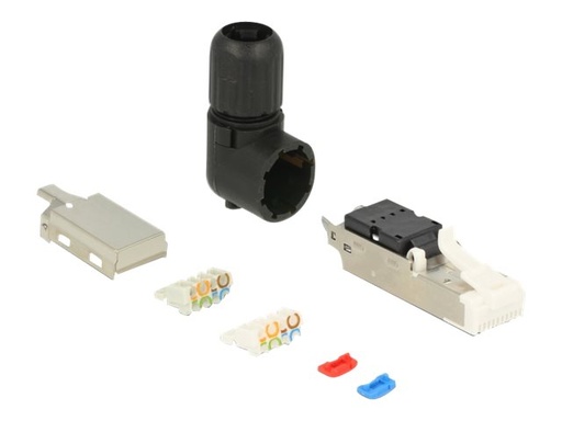 [86295] Delock Netzwerkanschluss - RJ-45 (M) gewinkelt