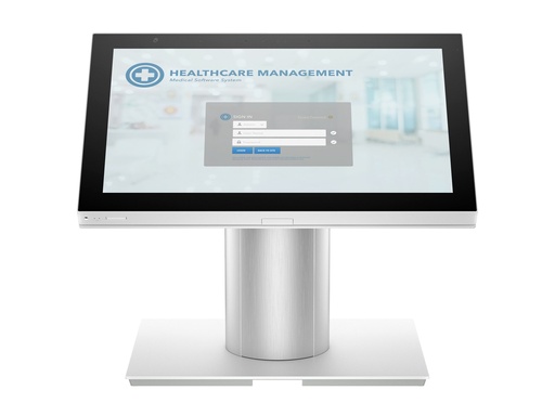 [5T8M8EA#ABD] HP Engage One Pro G2 - All-in-One (Komplettlösung) - 1 x Core i3 i3-14100T / 2.7 GHz - RAM 8 GB - SSD 256 GB - NVMe - UHD Graphics 730 - 1GbE, Wi-Fi 6, Bluetooth, Wi-Fi 7 - WLAN: 802.11a/b/g/n/ac/ax/be, Bluetooth 5.4 - 11 IoT Enterprise 2024 LTSC - Monitor: LED 39.6 cm (15.6")