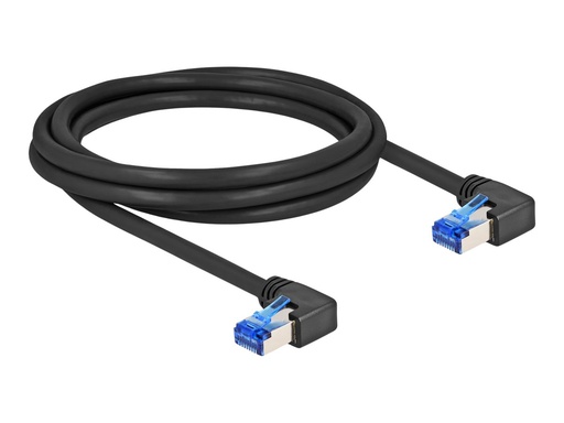 [80215] Delock Netzwerkkabel - RJ-45 (M) nach rechts abgewinkelt zu RJ-45 (M)
