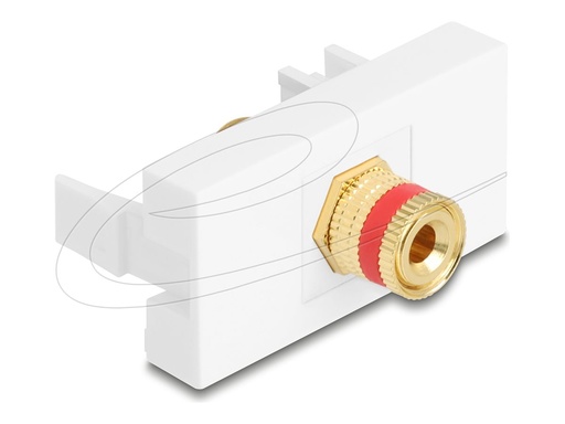 [90901] Delock Easy 45 - Einrastmodul - binding post