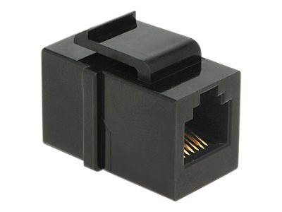 [86390] Delock Modulare Eingabe - CAT 3 - RJ-12 - Schwarz