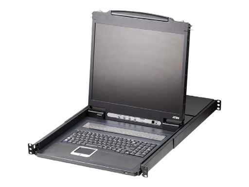 [CL1308N-AT-AG] ATEN LCD KVM Switches CL1308N - KVM-Konsole mit KVM-Switch - 8 Anschlüsse - PS/2, USB - 48.3 cm (19")