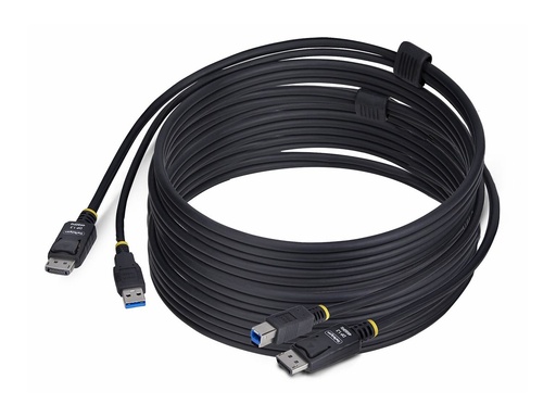 [DU12210-KVM-CABLE] StarTech.com 10ft (3m) DisplayPort and USB 5Gbps KVM Cable - Tastatur- / Video- / Maus- (KVM-)