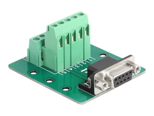[66908] Delock Serieller Adapter - DB-9 (W) zu 10-poliger