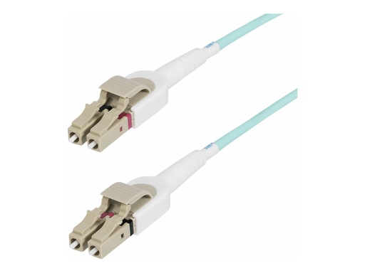 [450FBLCLC5SW] StarTech.com 5m LC/LC-UPC OM4 Multimode Glasfaser Patchkabel, 100Gbps - Patch-Kabel - LC/UPC Multi-Modus (M)