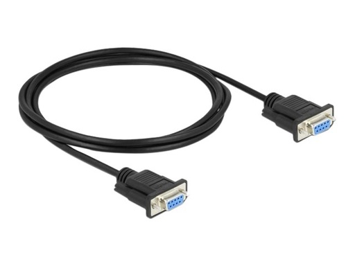[87472] Delock Nullmodemkabel - DB-9 (W) zu DB-9 (W)