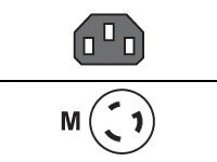 [J9936A] HPE Stromkabel - power IEC 60320 C13 zu NEMA L6-20 (M)