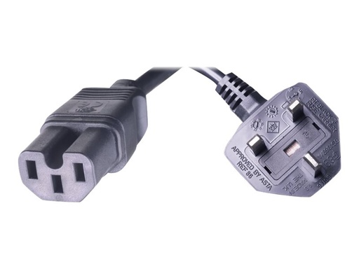 [J9942A] HPE Stromkabel - IEC 60320 C15 zu BS 1363A (M)