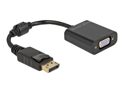 [61006] Delock Videoadapter - DisplayPort (M) eingerastet zu HD-15 (VGA)