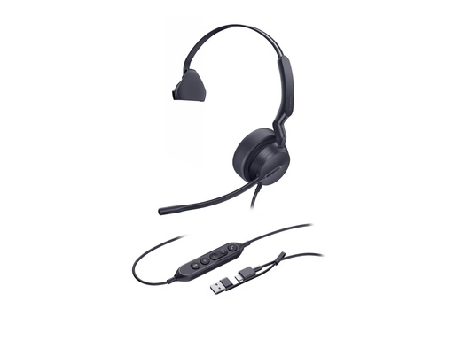 [1308217] Yealink UH42 Mono - Headset - On-Ear - kabelgebunden