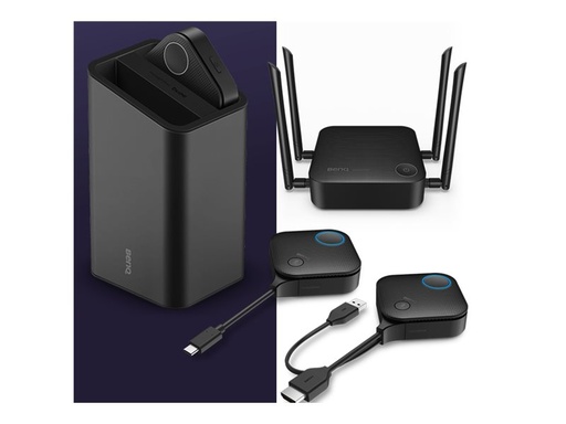 [9H.JRS78.N1E] BenQ InstaShow VS20 - Kit für Videokonferenzen (2 InstaShow buttons, InstaShow receiver)