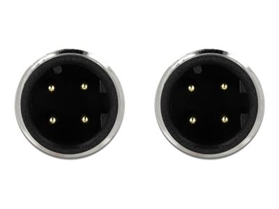 [85920] Delock Netzwerkkabel - M12 (4-polig) (M) zu M12 (4-polig)