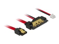 [85238] Delock SATA-Kabel - Serial ATA 150/300/600 - SATA, interne Stromversorgung, 2-polig (R)