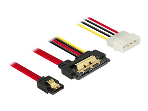 [85230] Delock SATA-Kabel - Serial ATA 150/300/600 - SATA Combo (R)