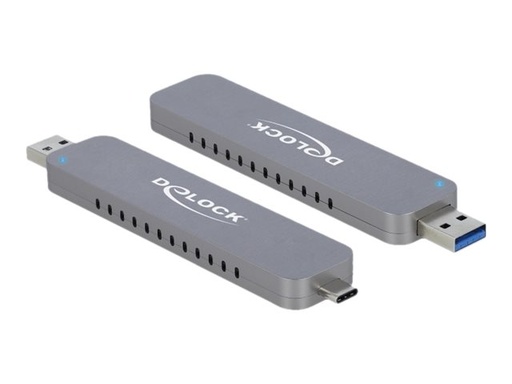 [42616] Delock Speichergehäuse - M.2 - M.2 NVMe Card - USB-C, USB 3.2 (Gen 2)
