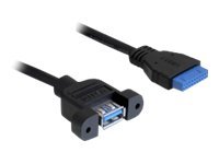 [83118] Delock USB 3.0 Pin Header - USB-Kabel intern auf extern - USB Typ A (W)